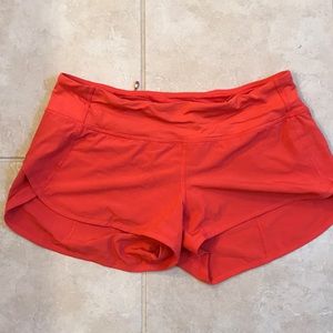Lululemon speed shorts